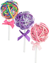 Expressions Ponytail Holder 36 Pack - EXV1031 - Lollypop