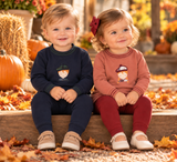 Ely's & Co Baby Boys Girls Scottish Outfit - AW26-0064-0065-LS