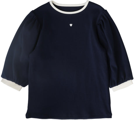 Lil Legs Camp Scouts Collection Girls Fitted Ribbed 3/4 Sleeve T-shirt Tee - FRTTQ