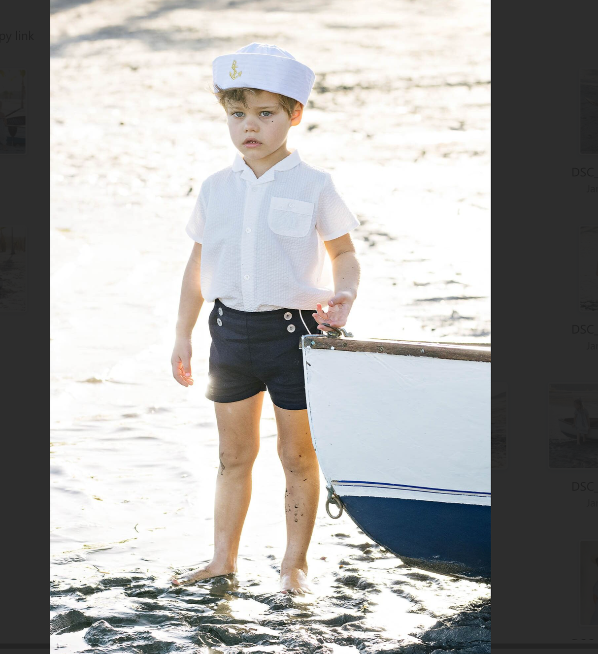 Analogie by Lil Legs Dressy Collection Boys Button Shorts - DBSH