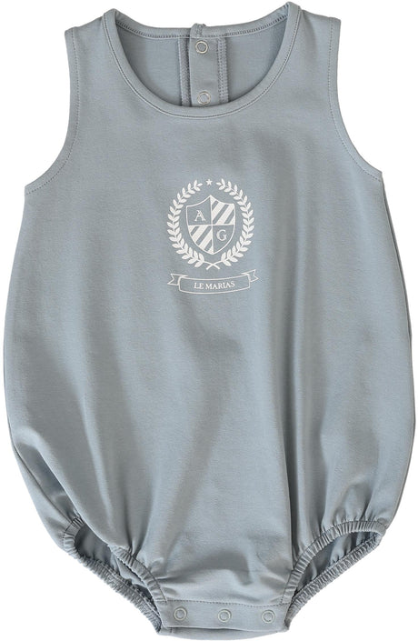 Lil Legs Camp Scouts Collection Baby Boys Emblem Romper - EMR