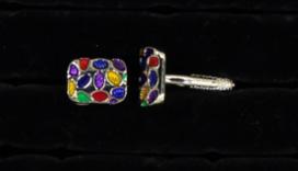 A.X.N.Y. Mosaic Cufflinks - CL010