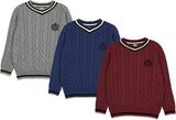 Analogie by Lil Legs Limited Capsule Collection Boys Girls Cable Sweater - AF26S540