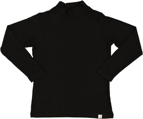 LandsKID Boys Girls Long Sleeve Ribbed Modal Mockneck - LK64