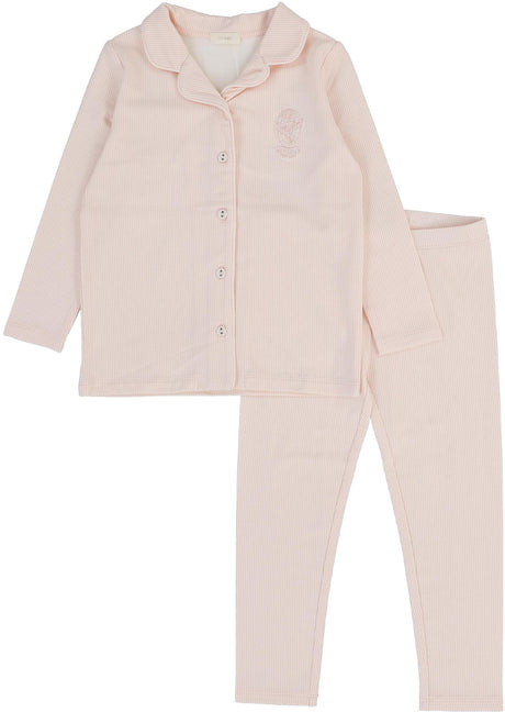 Lil Legs Pitter Patter Collection Boys Girls Cotton Sailor Stripe Pajamas Lounge Set - SSLST