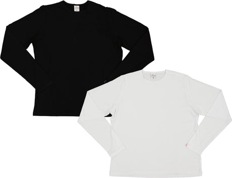 LandsKID Womens Long Sleeve Flat Silky Modal T-shirt - LK45