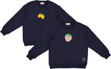 Bondoux Bebe Boys Girls Sherpa Fruit Sweatshirt - W26-465T