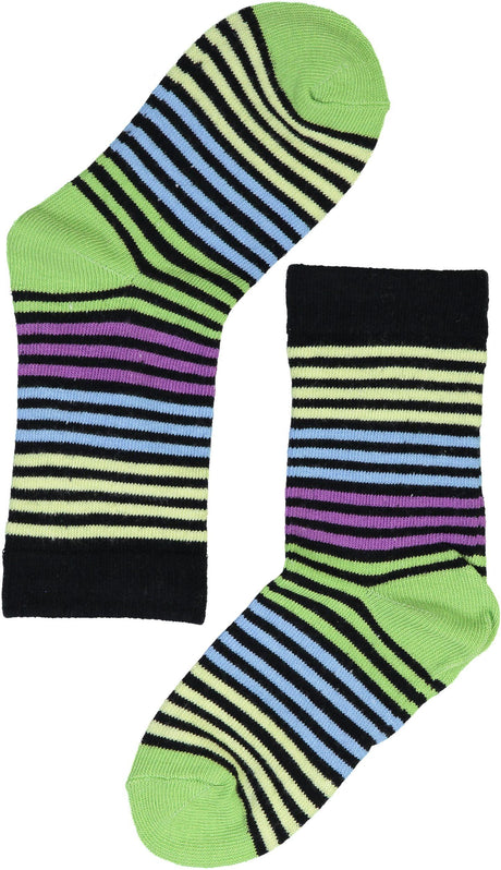 MB55 Boys Striped Dress Socks - 8432