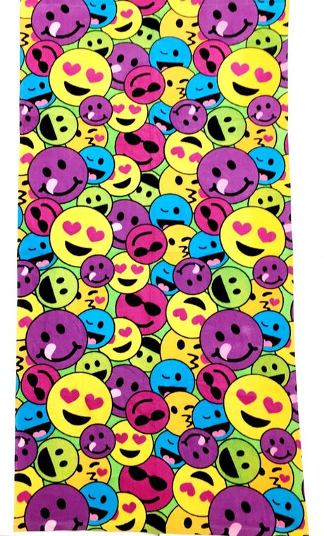 Bunk Junk Emoji Towel - T36