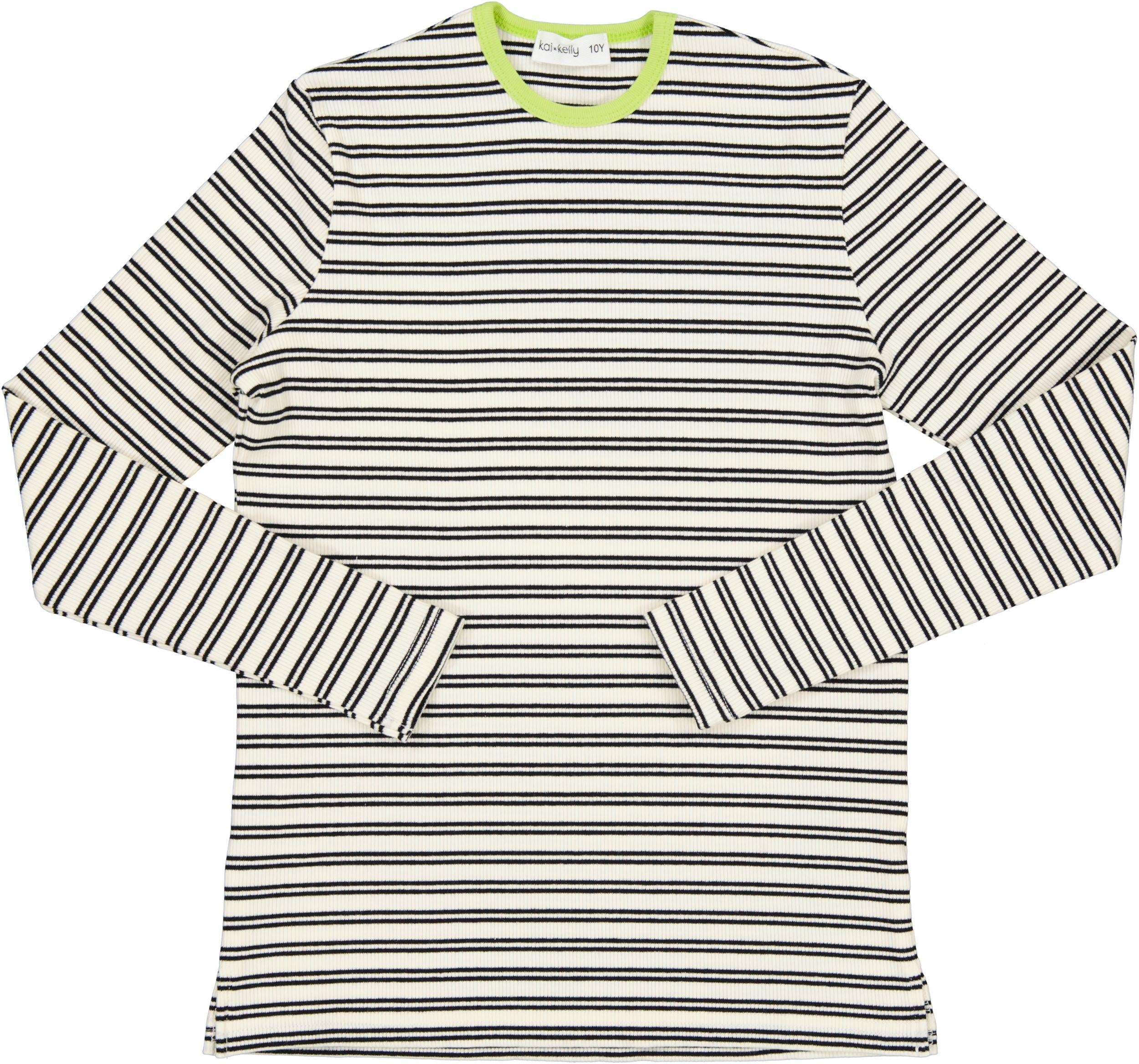 トップス KI Kai x Kelly Girls Teens Striped Long Sleeve T-shirt - F26593