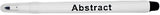 Abstract Black Laundry Clothing Marker - LA-MA