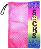 Bunk Junk Bandana Smiley Sock Bag - BJ708