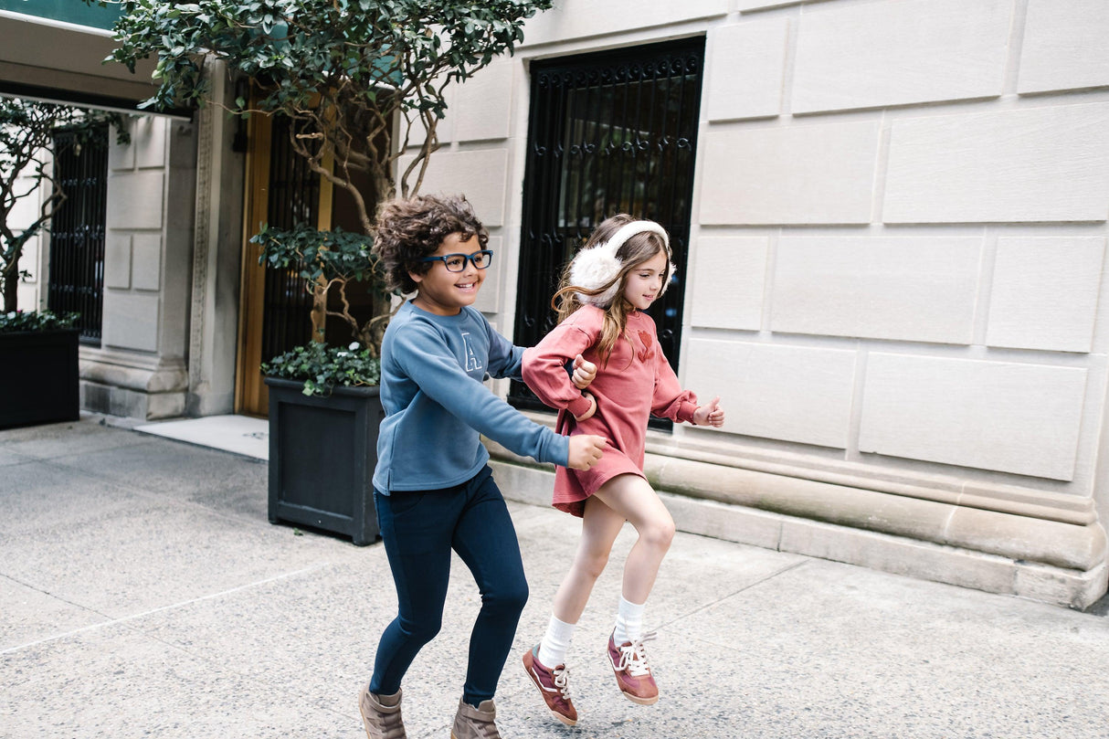 Analogie by Lil Legs Sherpa Collection Boys Varsity Sweatshirt - SVT