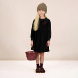 Analogie by Lil Legs Velour Collection Girls Dress - VD