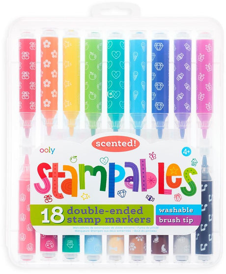 ooly Stampables Double Sided Scented Marker 18 Pack - 130-070