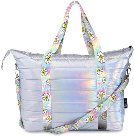 Top Trenz Puffer Tote Bag - TOTE-PUFI-DAISY