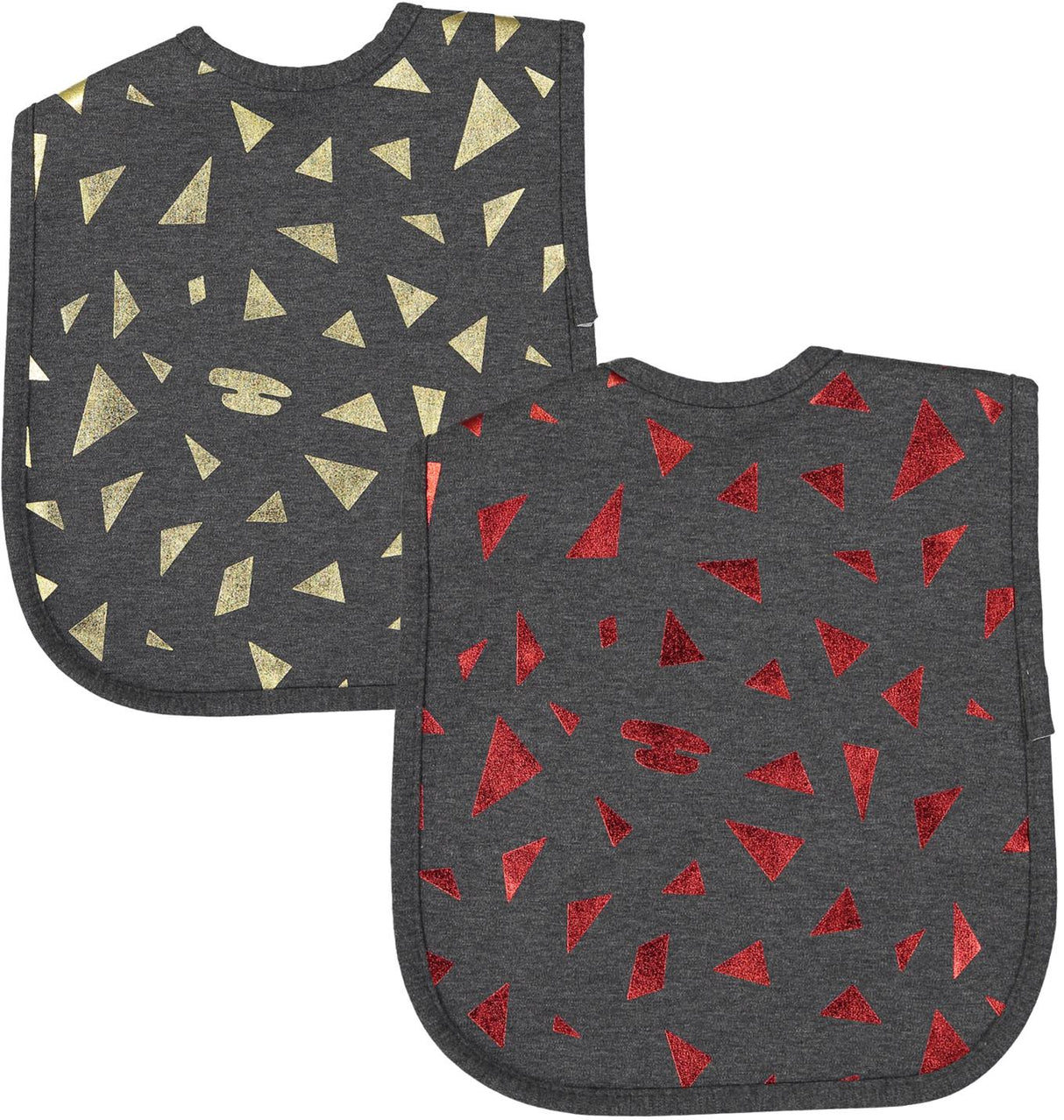 ArGail Baby Toddler Kids Foil Triangle Bib - BB14E