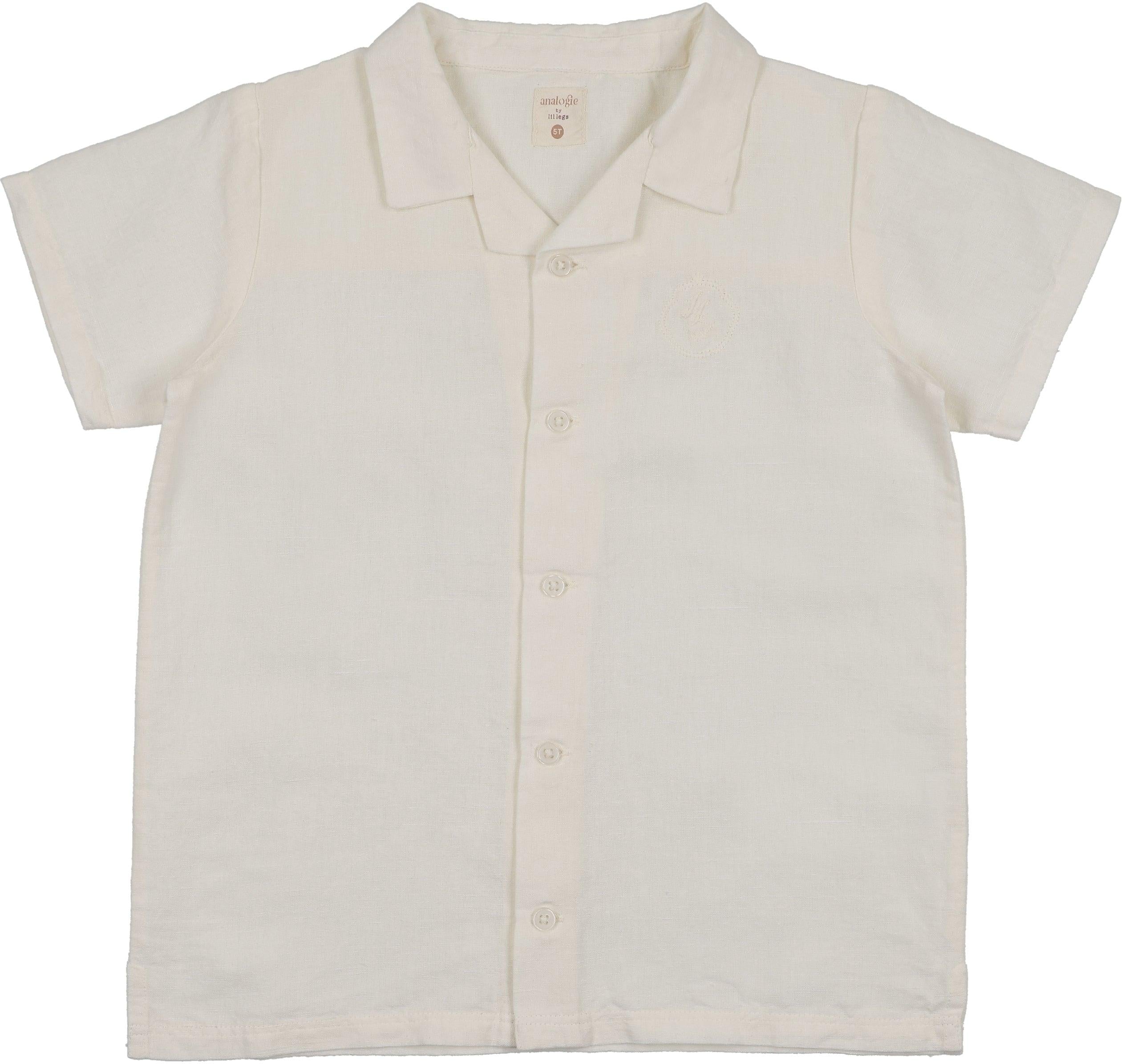 Analogie Linen Grandpa Shirt Cream / 2 Analogie Linen Grandpa Shirt Cream / 2