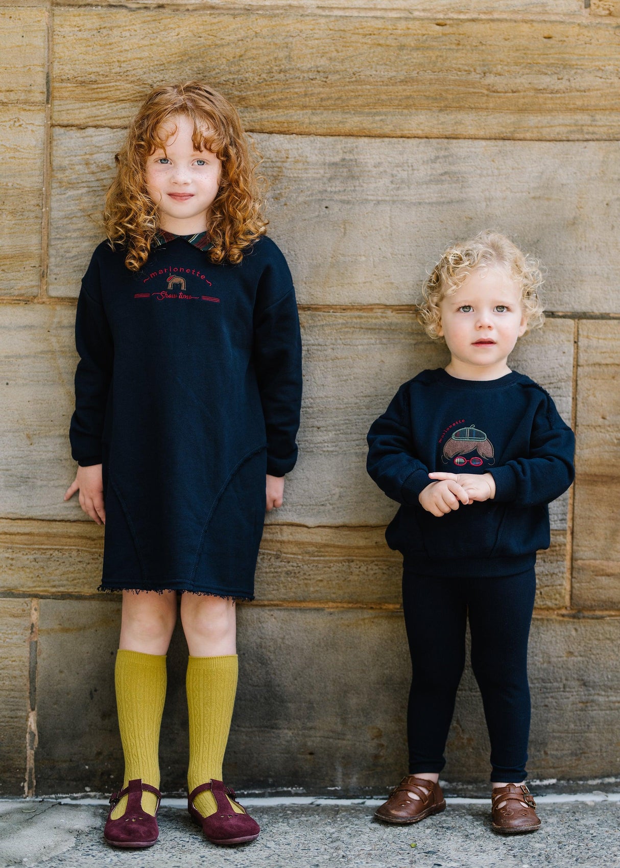 Analogie by Lil Legs Plaid Collection Boys Detail Sweatshirt - PDBS