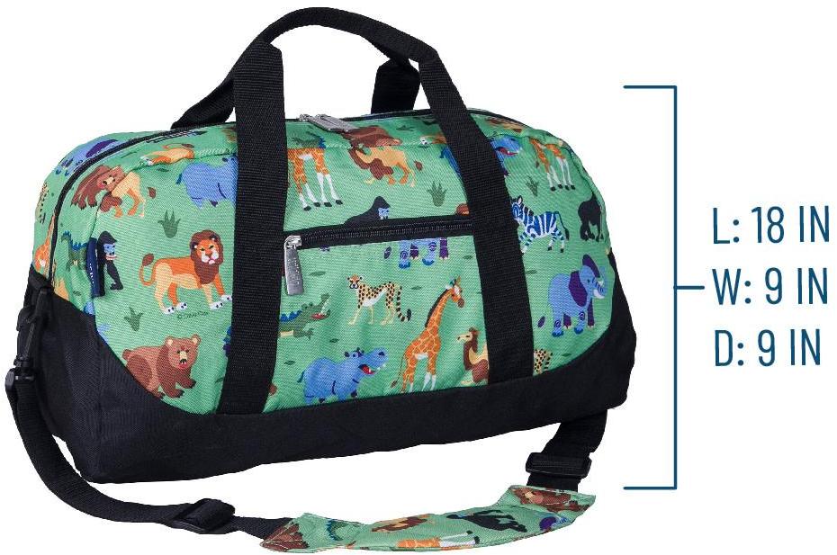 Wildkin Wild Animals Overnight Duffle Bag - Thumbnail 3