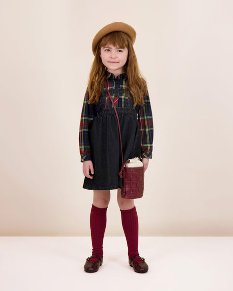 Analogie by Lil Legs Plaid Collection Girls Long Sleeve Blouse - PGB