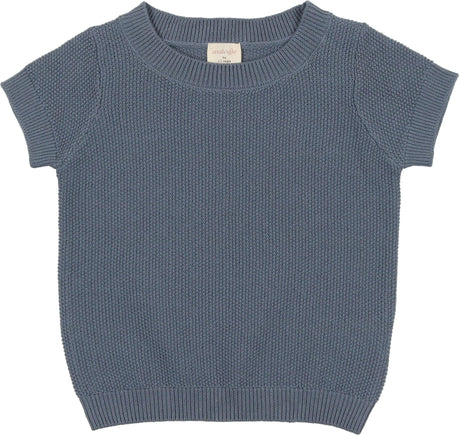 Analogie by Lil Legs Shabbos Knit Collection Boys Short Sleeve Sweater