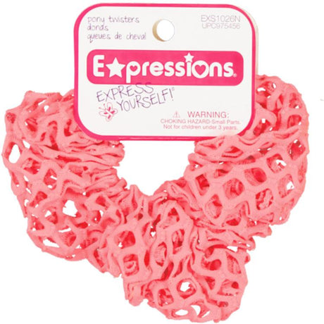 Expressions Neon Mesh Scrunchy - EXS1026