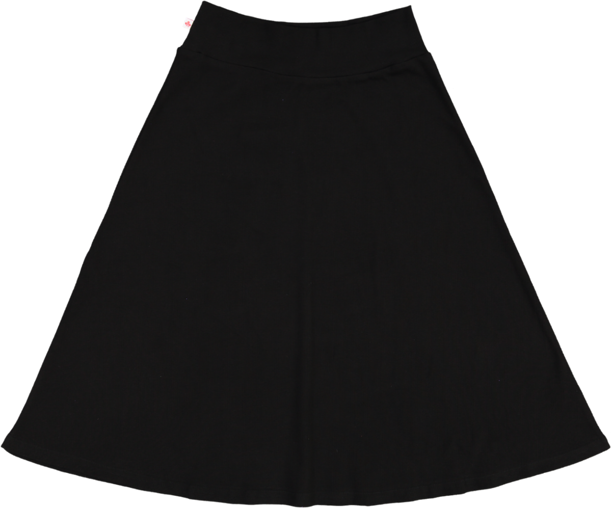 Three Bows Womens Ribbed Camp Skirt