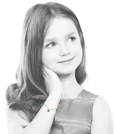 Molly Glitz Girls Bracelet - BT1679B-GP