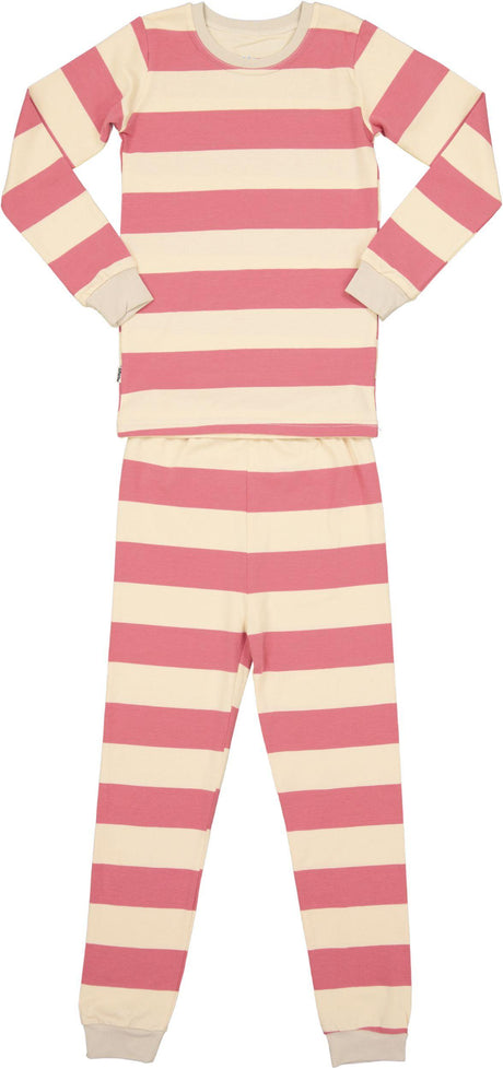 Shinu Boys Girls Wide Stripe Cotton Pajamas - SC401-402