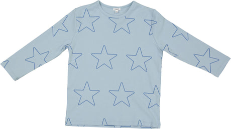 Bonjoy Girls Flower/Star Print 3/4 Sleeve T-shirt - BTSS26002T