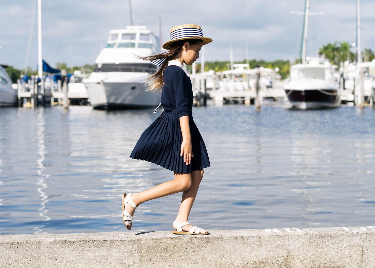 Lil Legs Basic Collection Girls Knife Pleated Skirt - KPS