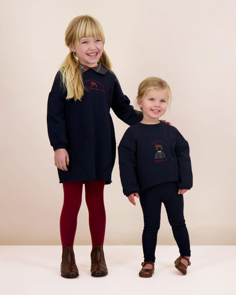 Analogie by Lil Legs Plaid Collection Girls Detail Dress - PDD