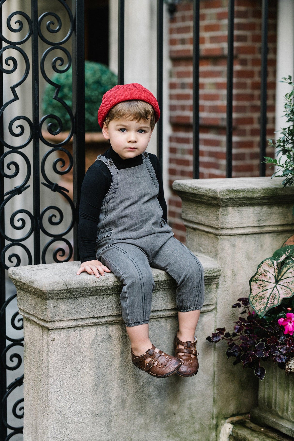 Analogie by Lil Legs Tencel Collection Baby Boys Romper - DTBR