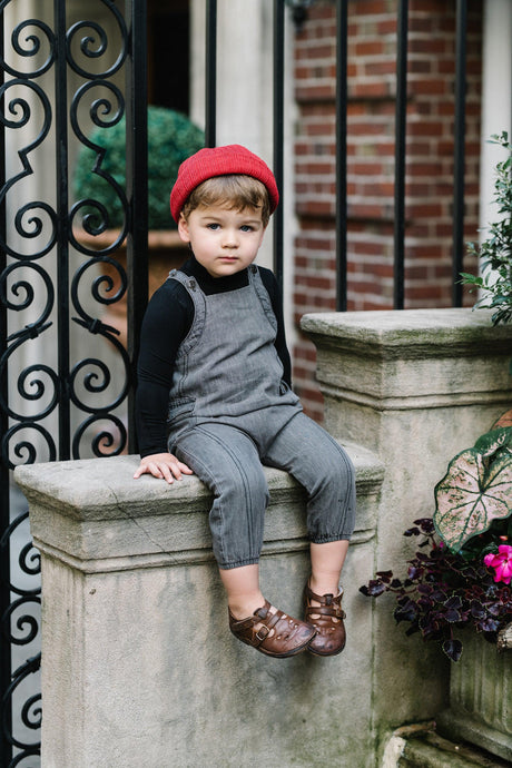Analogie by Lil Legs Tencel Collection Baby Boys Romper - DTBR