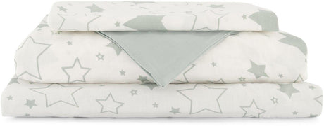 Shinu 4 Piece Cotton Linen Set - Starburst