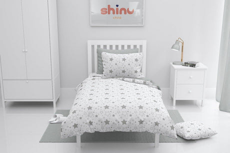Shinu 4 Piece Cotton Linen Set - Starburst