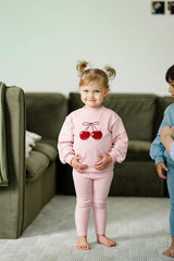 Pouf Baby Girls Cherry Outfit