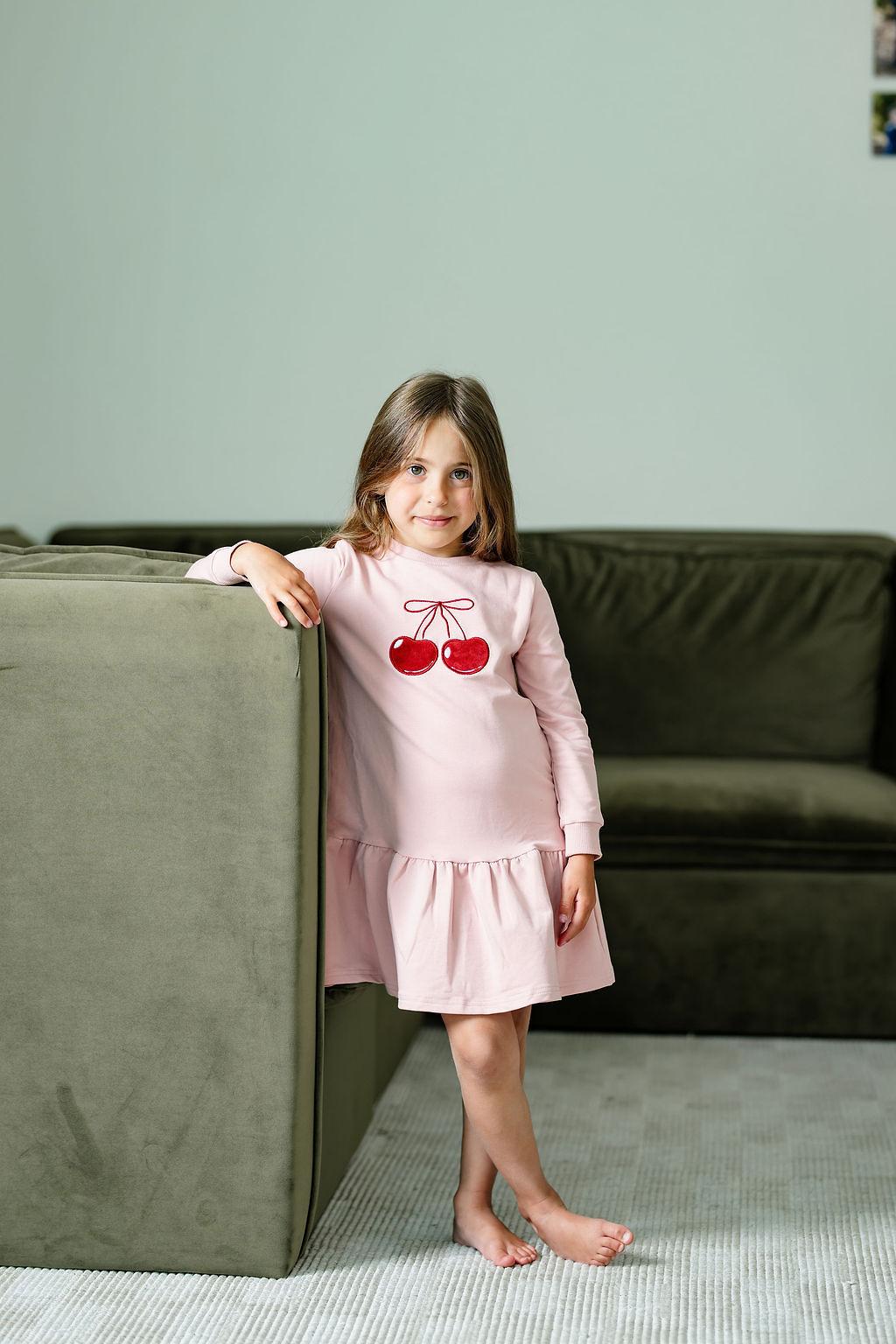 Pouf Girls Cherry Dress