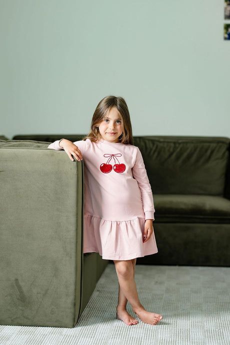 Pouf Girls Cherry Dress