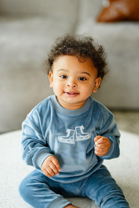Pouf Baby Boys Girls Ice Skate Outfit