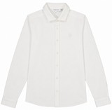 Charlotte & George Boys Long Sleeve Dress Shirt - WB6CP7447BS