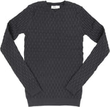 FYI Teens Basketweave Sweater Top - WB2CPT4676