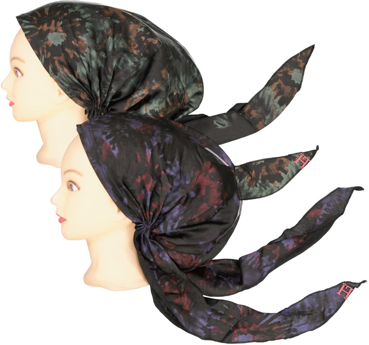 Lizi Iron Mist Pre-tied Tichel - ST-BX-2514