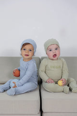Fragile Baby Boys Girls Striped Stretchie & Beanie Set - WB5CP7219A