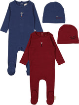 Analogie by Lil Legs Limited Capsule Collection Baby Boys Girls Cotton Footie - AF26S324
