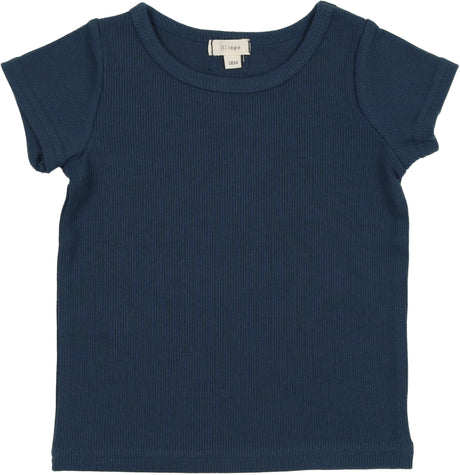 Lil Legs Blue Collection Boys Girls Short Sleeve T-shirt Tee