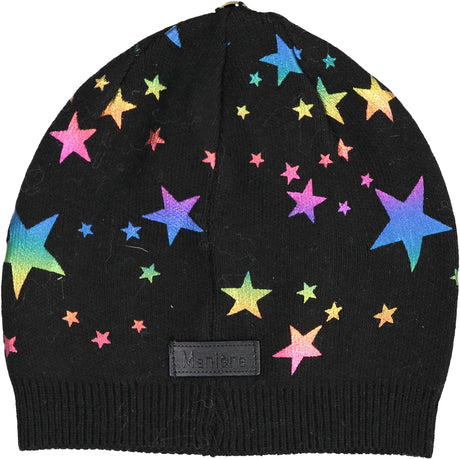 Maniere Girls Rainbow Foil Stars Hat - RFH1903