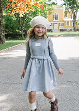 Analogie by Lil Legs Limited Capsule Collection Girls Suspender Skirt - AF26S817B