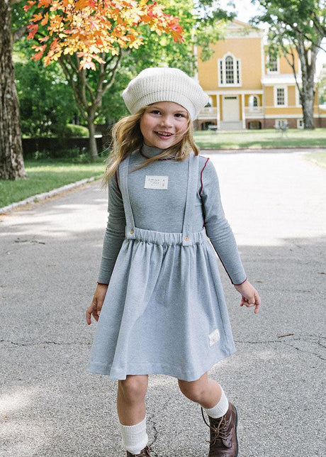 Analogie by Lil Legs Limited Capsule Collection Girls Suspender Skirt - AF26S817B